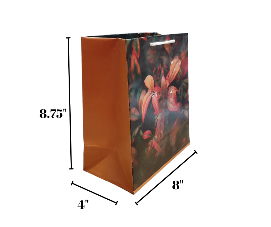 Thamboolam Paper Bag (Floral Print) (Pack of 10pcs)