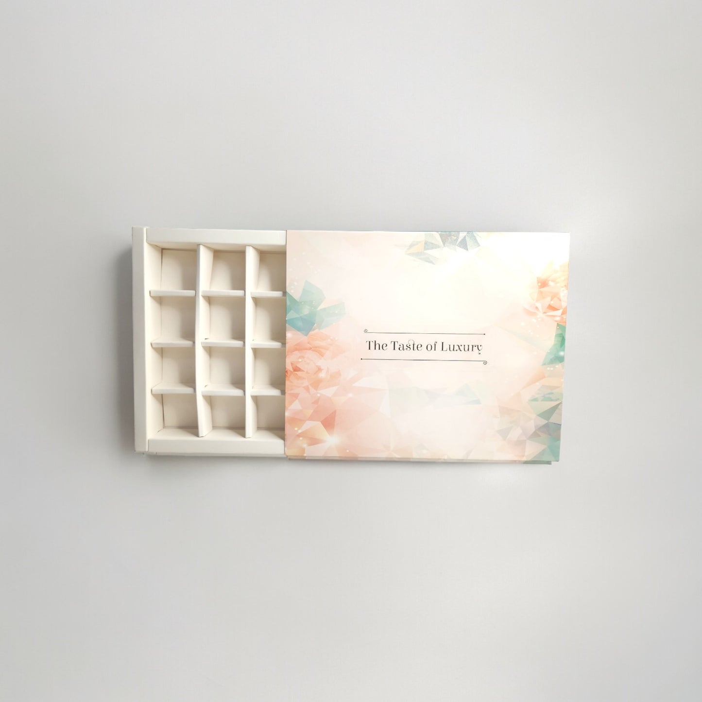 20 Cavity Printed Chocolate Box(Taste of Luxury Print) (Pack of 5 pcs) (Copy)