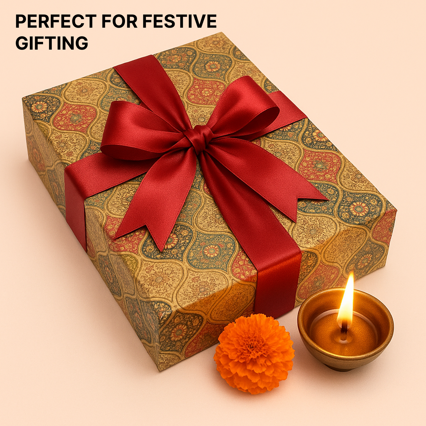 2 Cavity Magnetic Dry Fruit Rigid Box 180x125x43 mm
