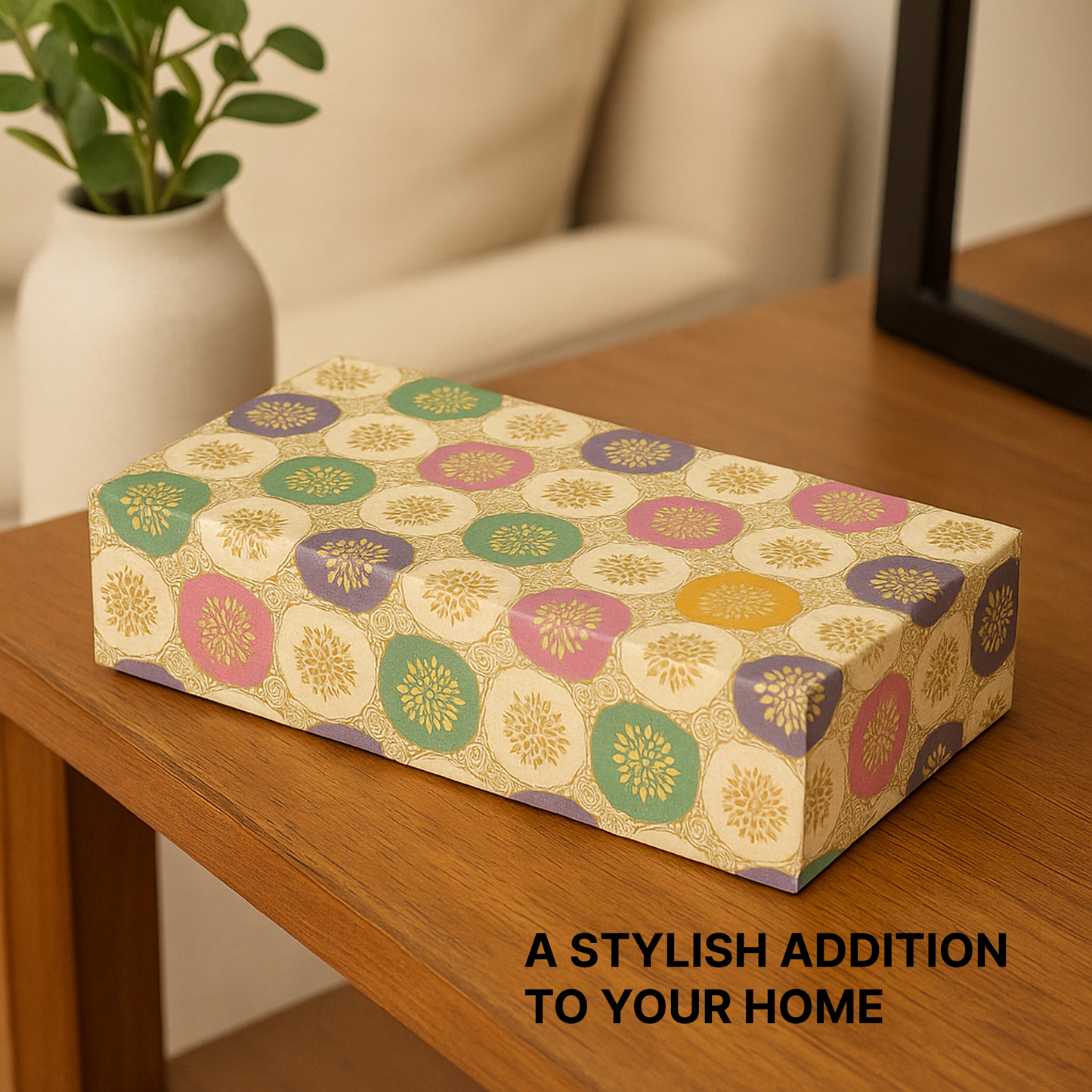 3 Cavity Magnetic Dry Fruit Rigid Box 260x125x43 mm