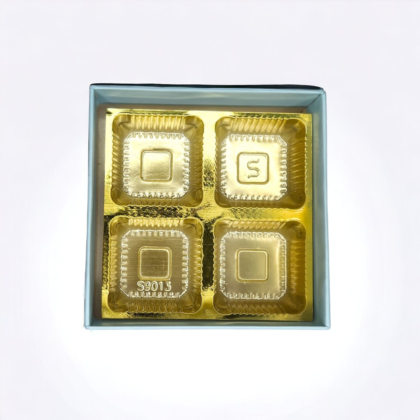 4 pc Chocolate Rigid Box (Top & Bottom) (Pack of 5pcs)