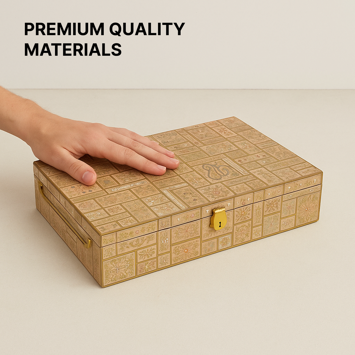 6 Jars MDF Dryfruit Boxes 360x250x90 mm