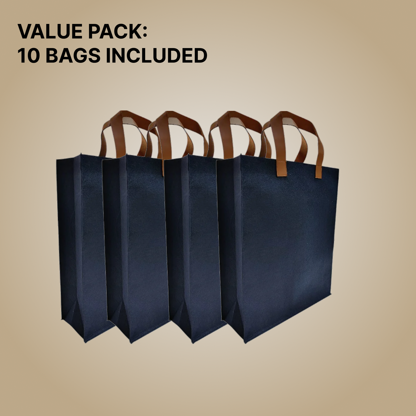 Felt Carry Bag 14"x16"x4"