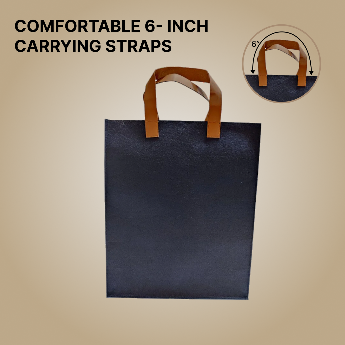 Felt Carry Bag 14"x16"x4"