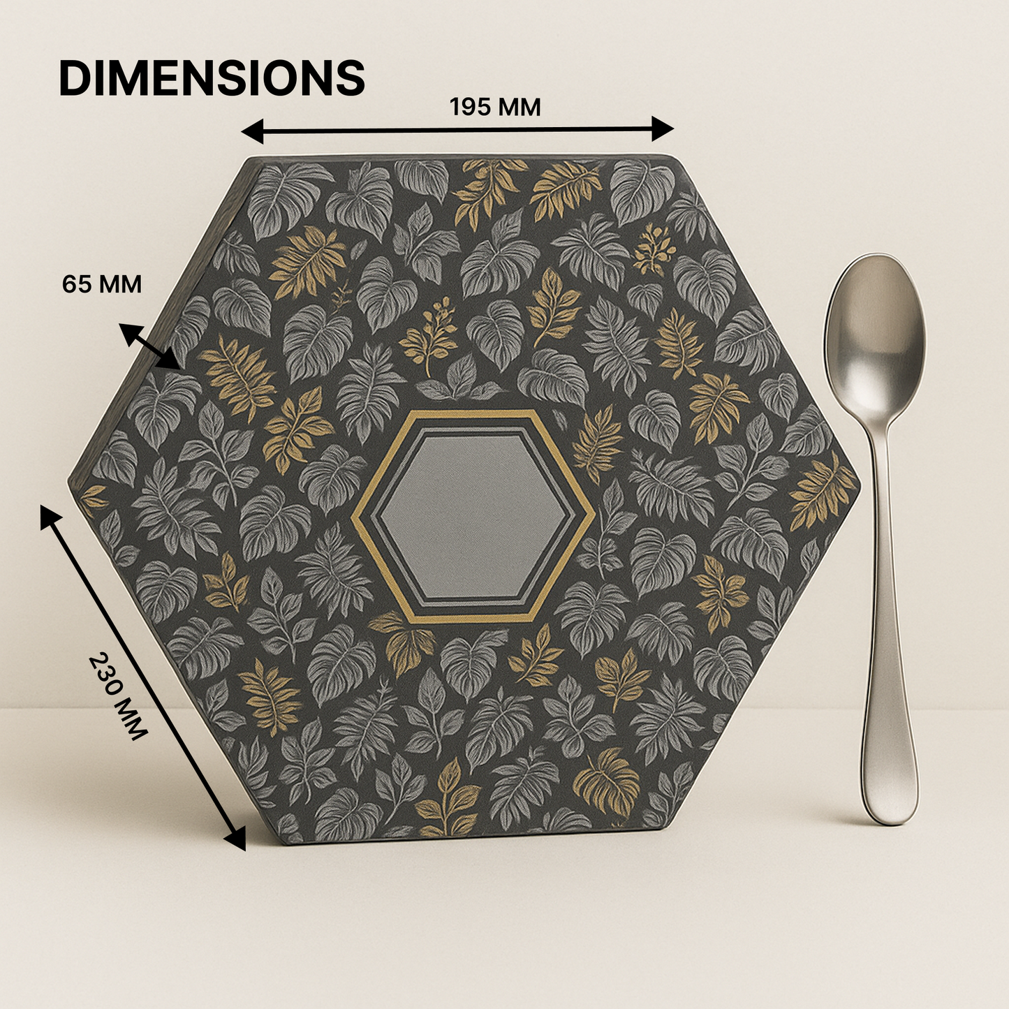 Hexagonal Box (6 Cavity) 230x195x65 mm