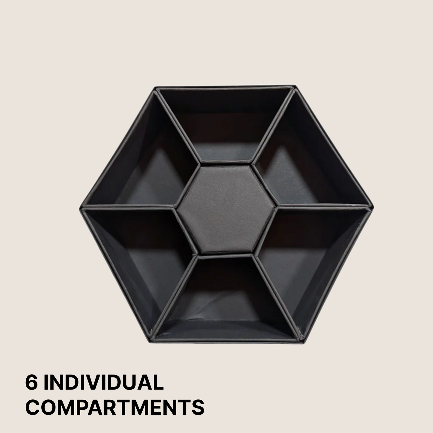 Hexagonal Box (6 Cavity) 230x195x65 mm