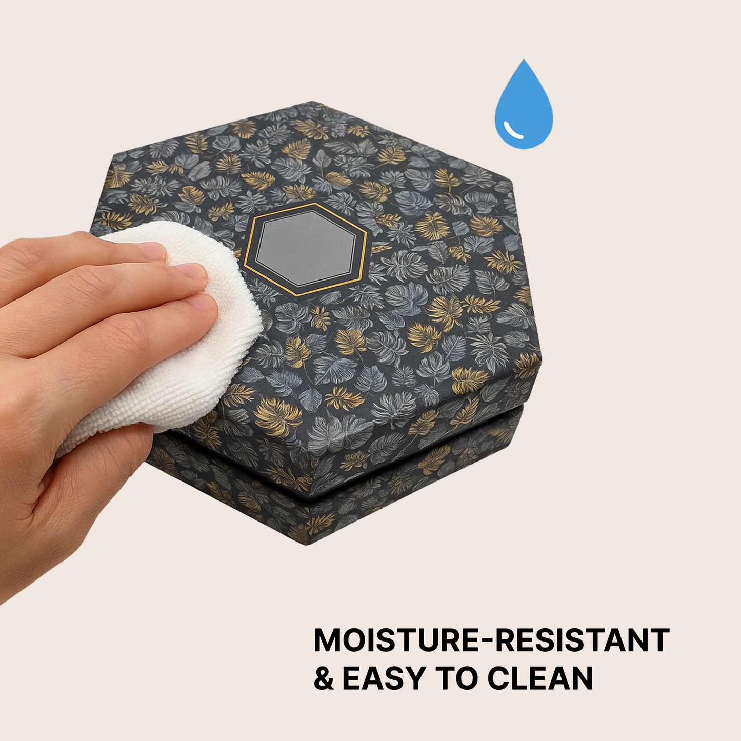 Hexagonal Box (6 Cavity) 230x195x65 mm