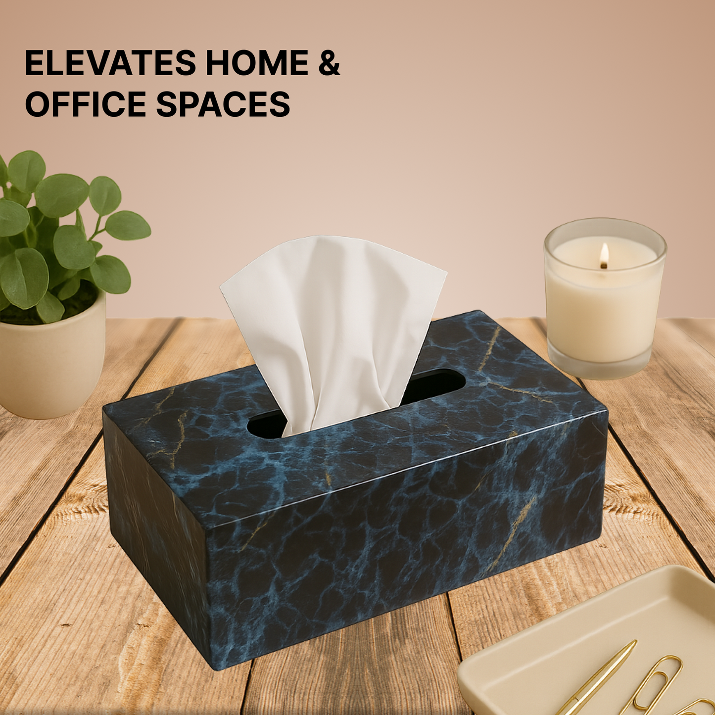 MDF Tissue Box