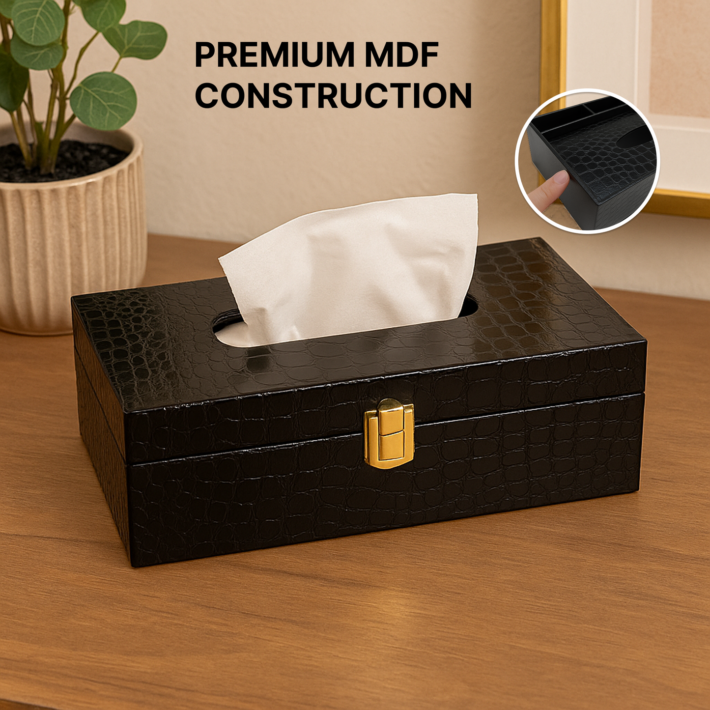 MDF Tissue Box