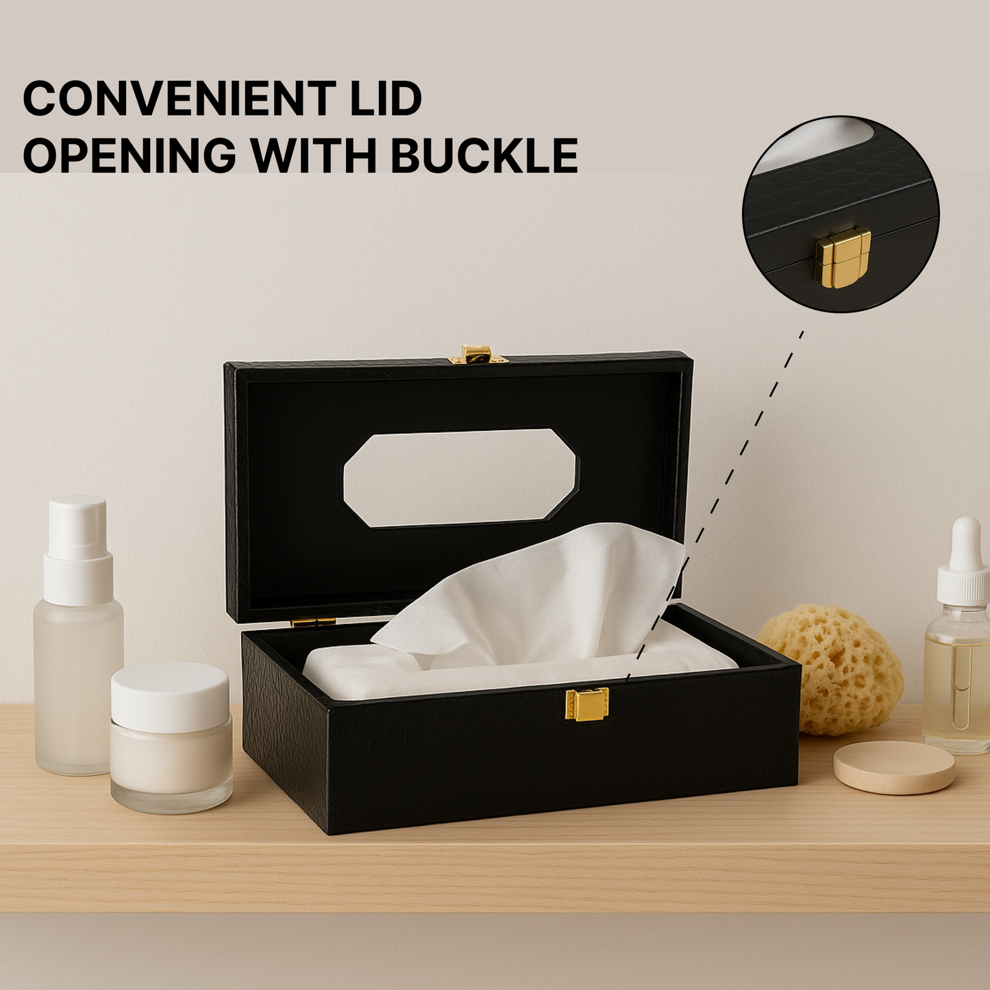 MDF Tissue Box