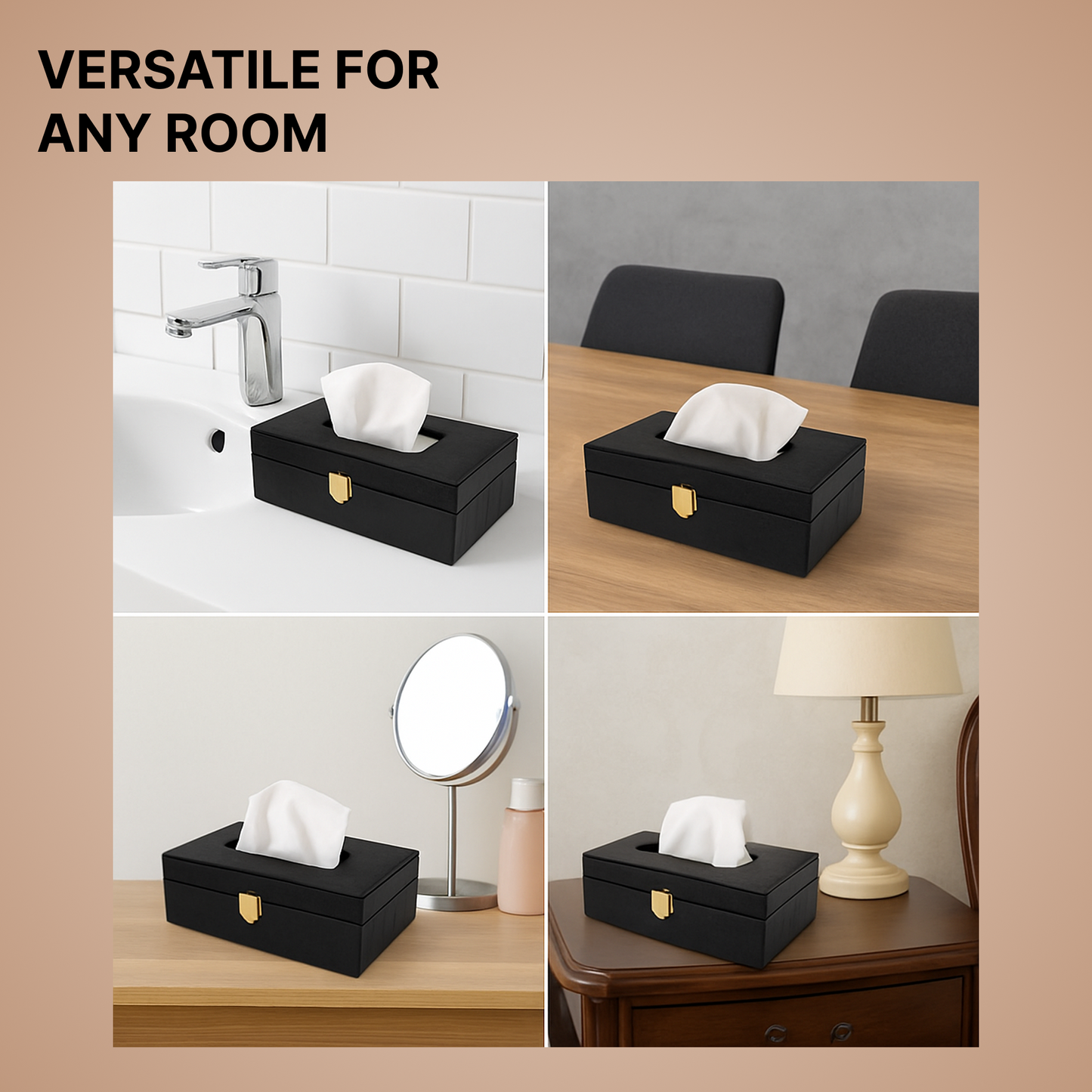MDF Tissue Box