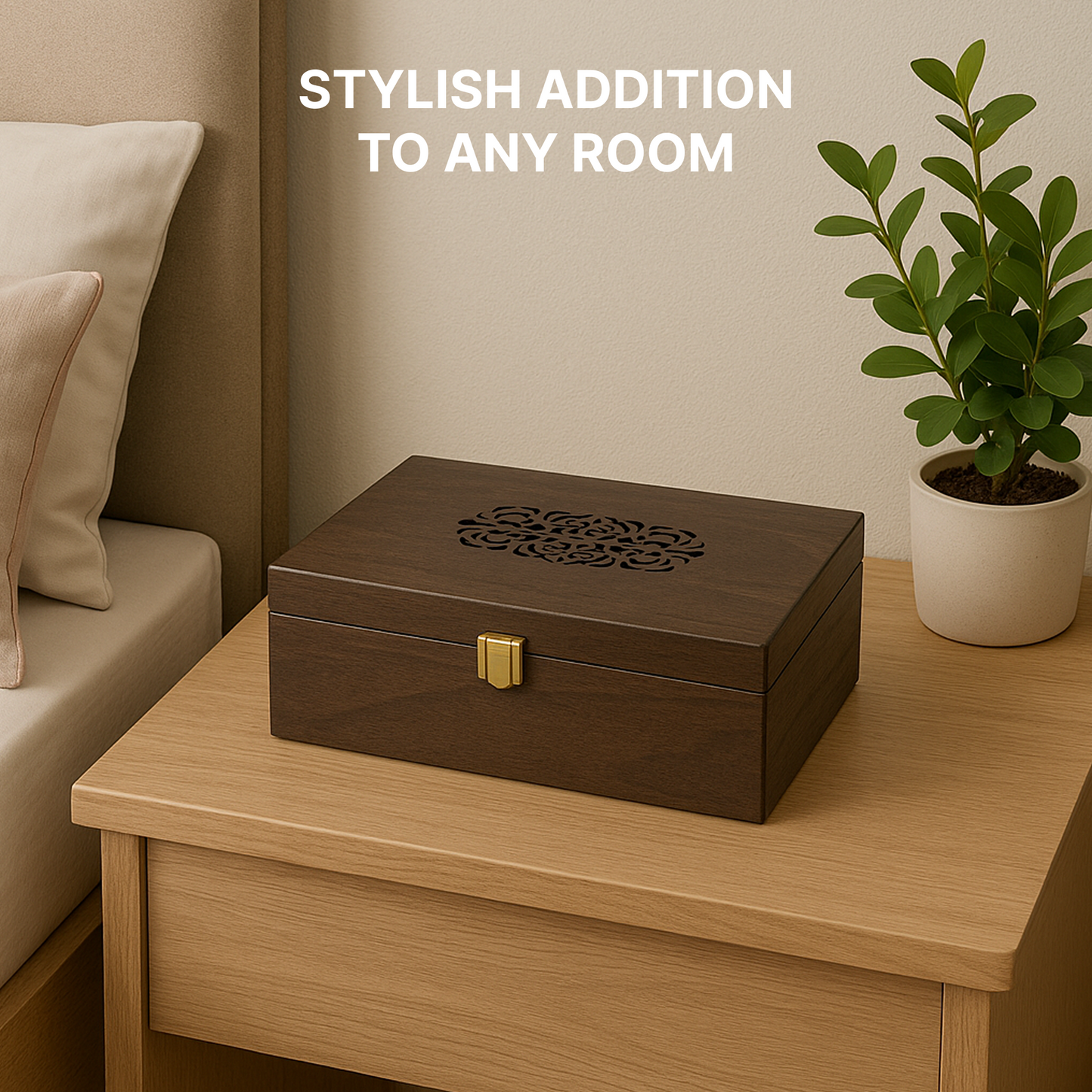 MDF Vintage Saree Box 350x240x75 mm