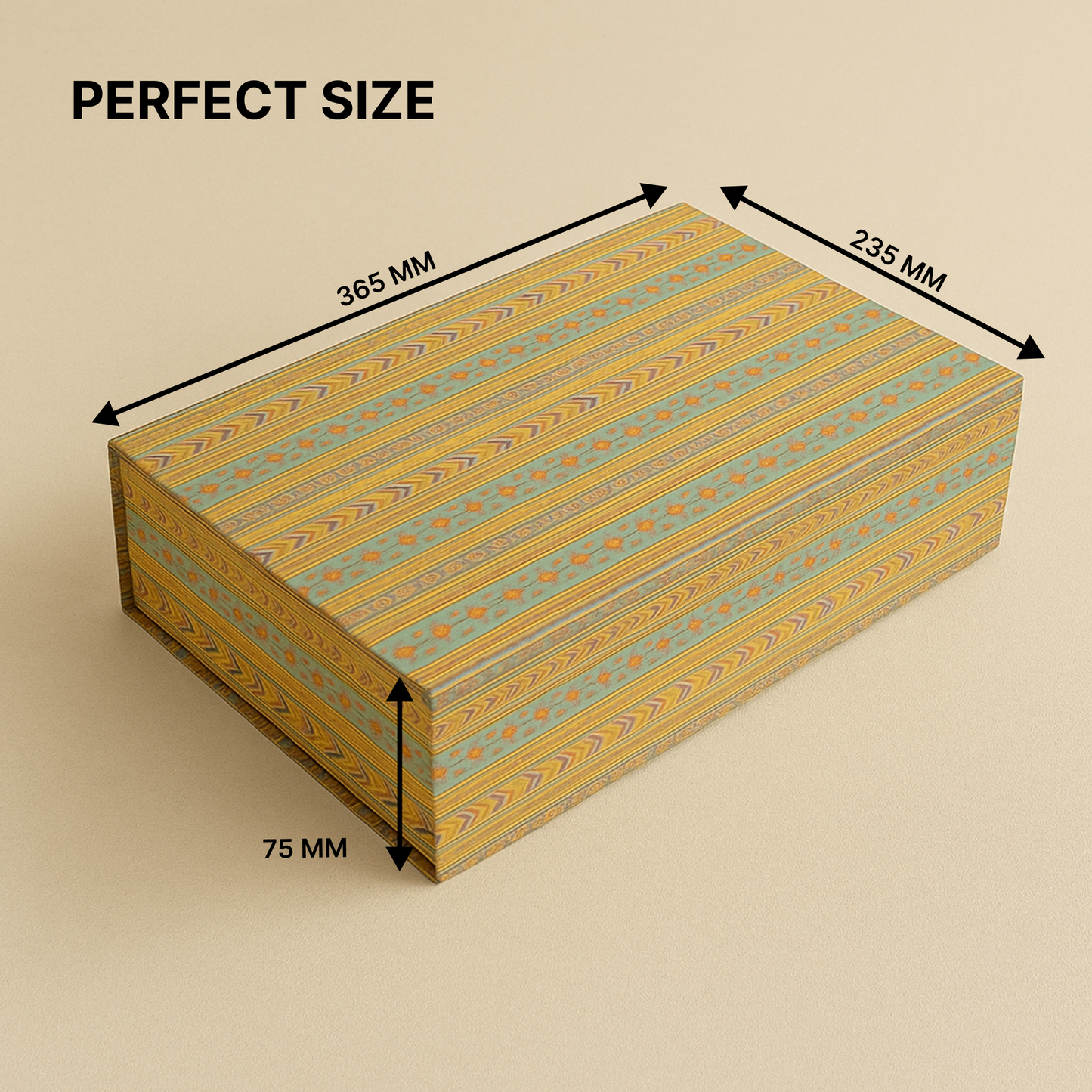Medium Saree Box 365x235x75 mm