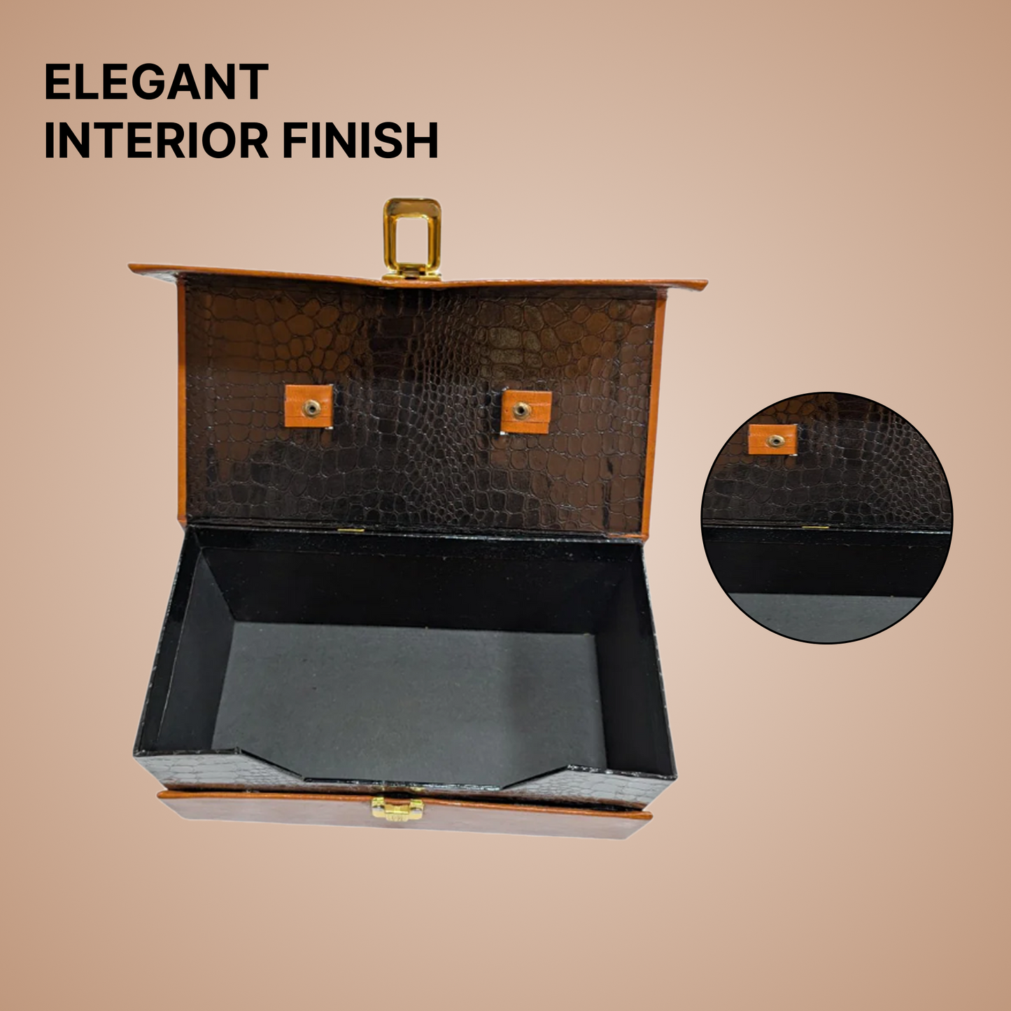 Vanity Hamper Box 10x5x5"