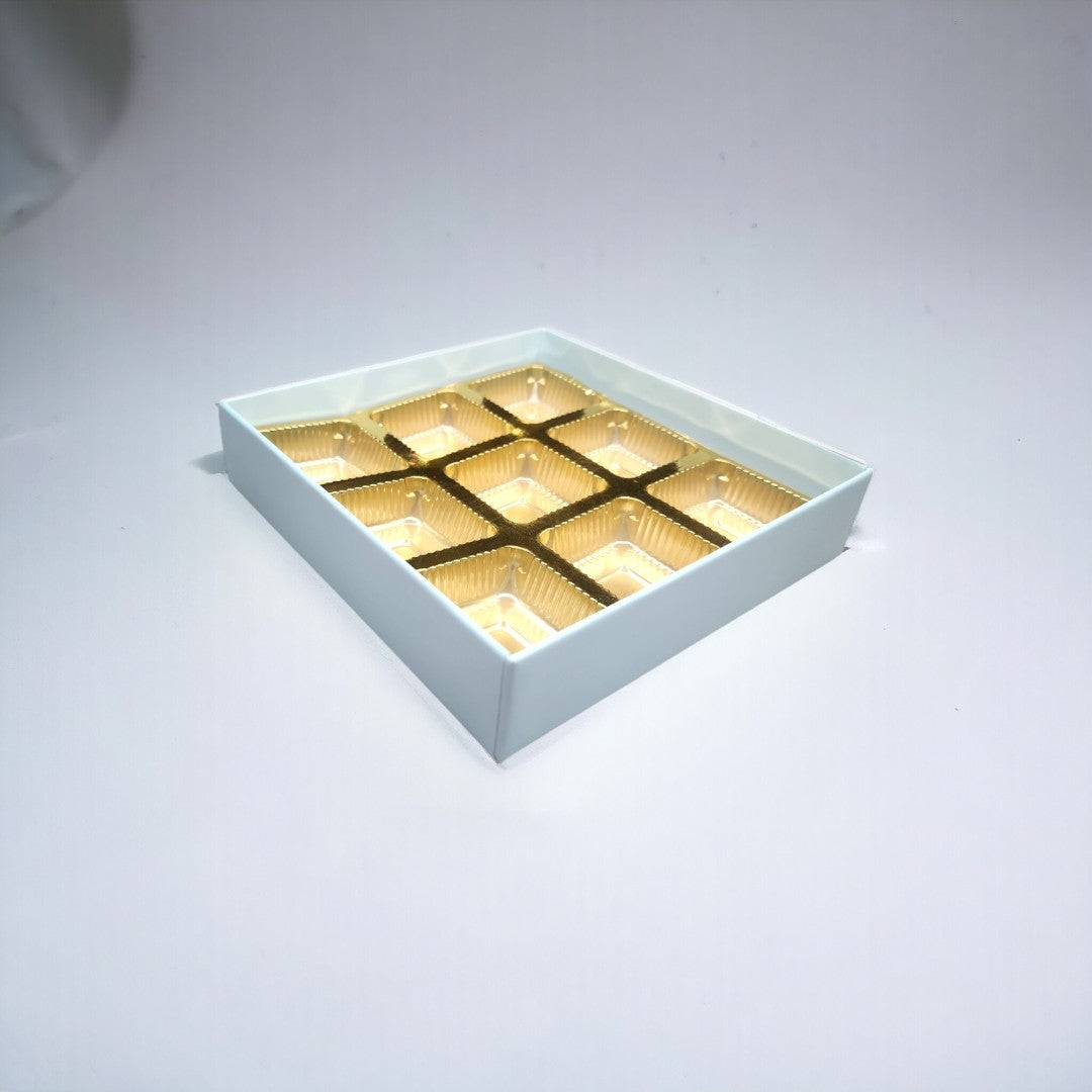 9 pc Chocolate Rigid Box (Top & Bottom) (Pack of 5pcs)