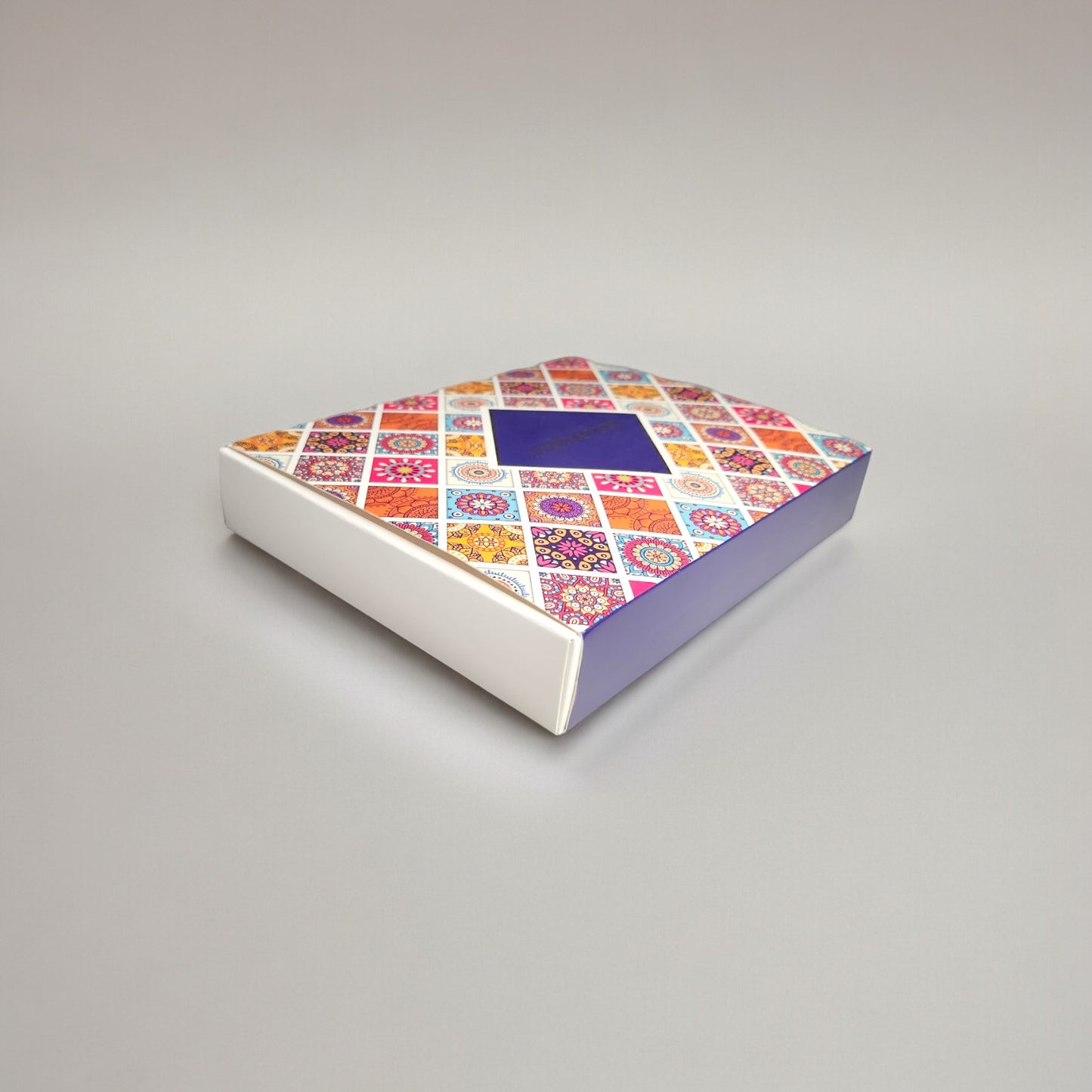 12 Cavity Printed Chocolate Box(Celebration Print) (Pack of 5 pcs)