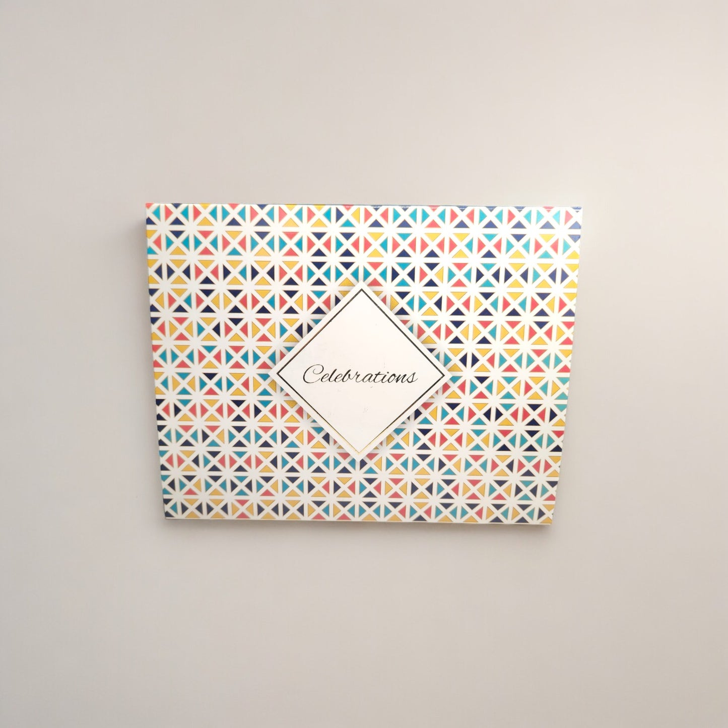 16 Cavity Printed Chocolate Box(Celebration Print) (Pack of 5 pcs)