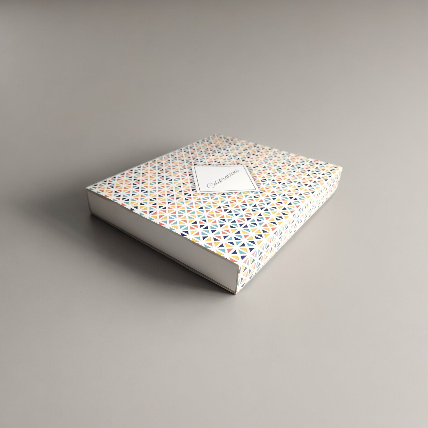 20 Cavity Printed Chocolate Box(Celebration Print) (Pack of 5 pcs)