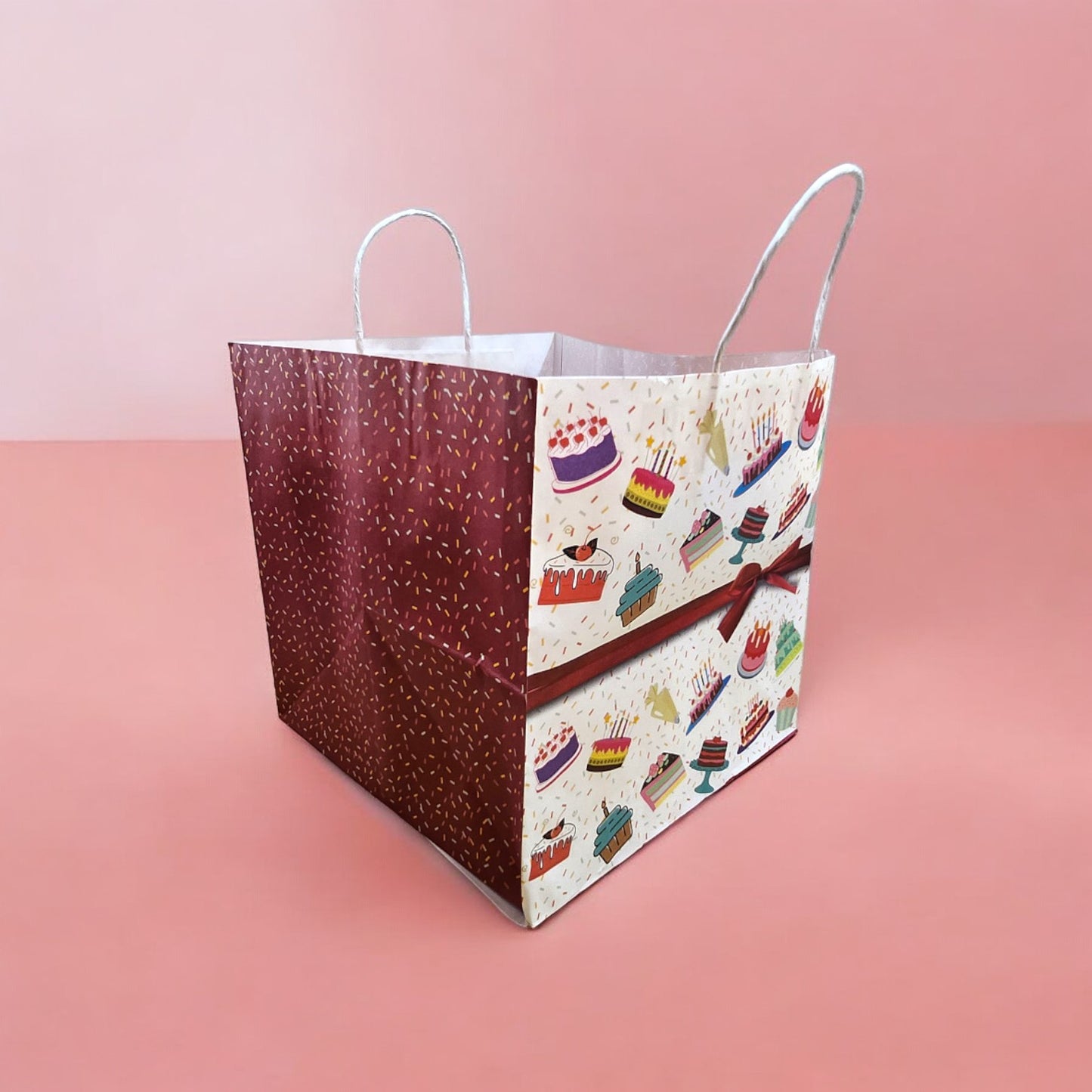Cake Paper Carry Bag (Printed)