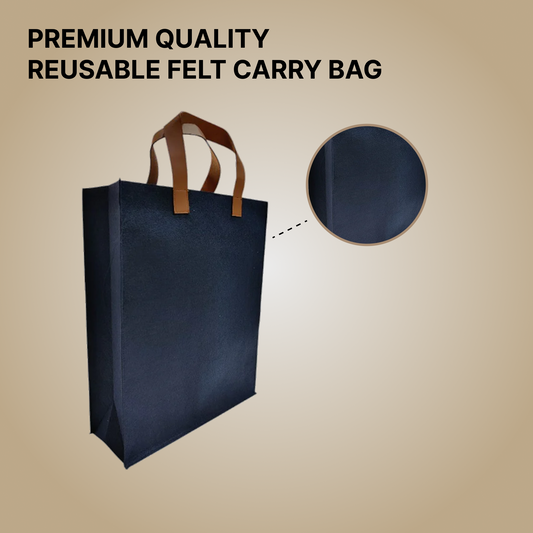 Felt Carry Bag 11"x10"x4"