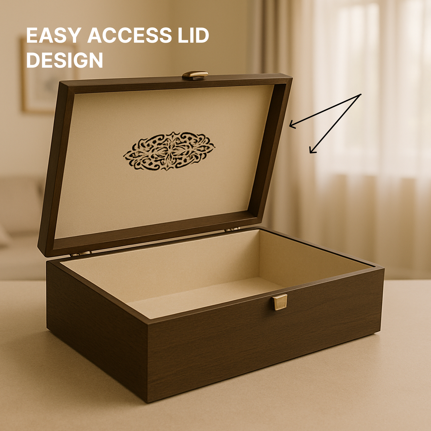 MDF Vintage Saree Box 350x240x75 mm