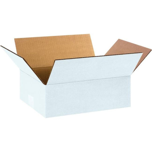 White 3 Ply Corrugated Cardboard Box 3 x 2 x 3 Inch