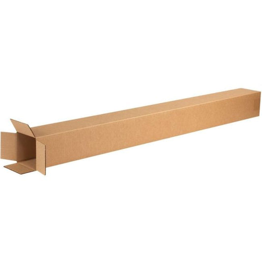 7 Ply Corrugated Cardboard Box 4 x 4 x 46 Inch